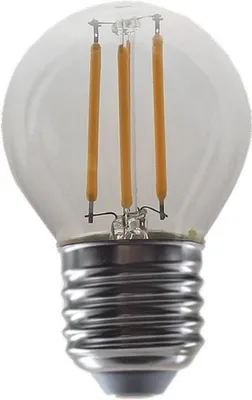 Produktbild von Rabalux 79050 Filament Leuchtmittel, E27, 4W, 2700K, 470lm, Glas, warmweiß, ø45mm