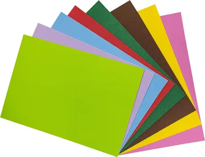 Produktbild von Interdruk Bastelschaum Basic 8 Stck