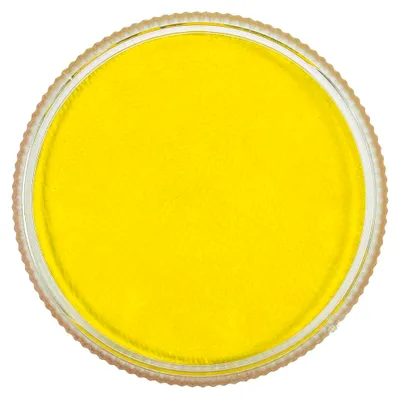 Obrázek produktu pro Profesionální matný pigment na vodní bázi pro malování na tělo, divadelní barva na obličej, make-up (žlutá)