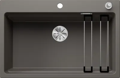 Produktbild von BLANCO ETAGON 8 Einbauspüle / SILGRANIT / Weiß / Excenter