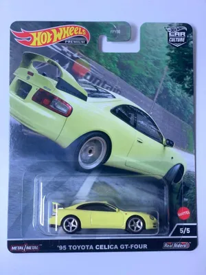 Obrázek produktu pro Hot Wheels - 95 Toyota Celica GT-Four - Mountain Drifters POŠKOZENÝ OBAL