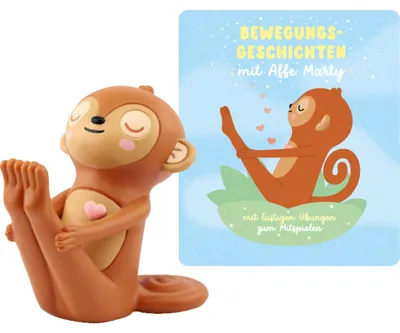 Produktbild von tonies Bewegungsgeschichten mit Affe Marty, Spielfigur, (Hörspiel mit