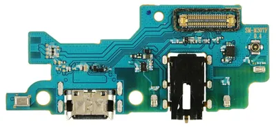 Produktbild von Samsung Galaxy M30s (SM-M307F) Lade Anschluss Buchse Eingang USB-C Mikrofon Headset Kopfhörer Platine