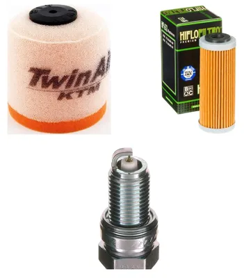 Produktbild von Service-Kit für KTM Freeride 350 4T 2012-2017 Luftfilter Ölfilter Zündkerze von pamoto - Neu