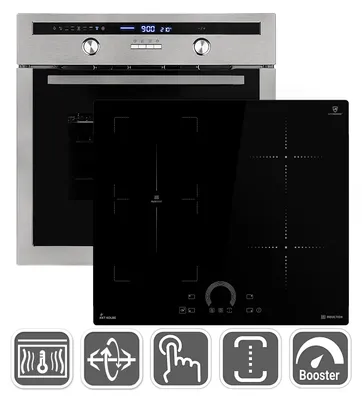 Image de Cuisinière: 60cm Four encastrable EB8013ED + 59cm Plaque Induction IH85901FZ