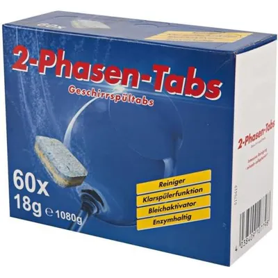 Produktbild von Spülmaschinentabs 2in1 weiß VE=60 Stück