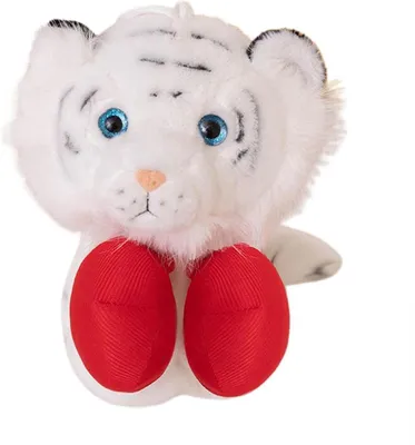 Productafbeelding van Pluche Handpoppen - Bokshandschoenen Poppen - Verhalen Vertellen - Uitschuifbare Armen - 29 x 26 x 11 cm - Multicolor