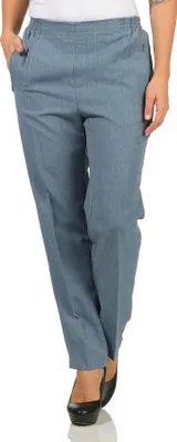 Produktbild von Stoffhose Aurela Schlupfhose 36-54 für Damen leichte Anzug Seniorenhose Gummizug