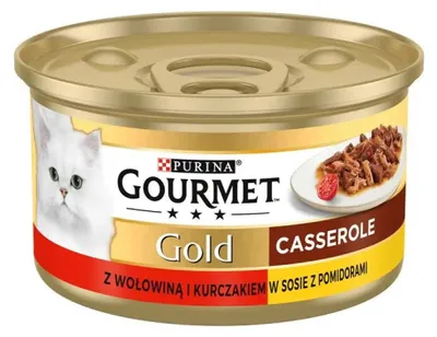 Image de GOURMET GOLD - Casserole de veau et de poulet 85g