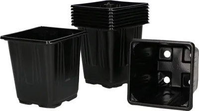 Immagine prodotto di KOTARBAU® Set da 9 vasetti da semina rettangolari 9x9x10 cm - Vassoio per la coltivazione di piante