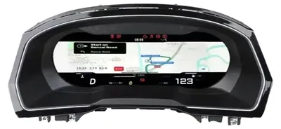Obrázek produktu pro Digitální přístrojová deska, HD displej, přizpůsobitelné režimy, pro model B8 (ročníky 2017–2023)