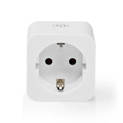 Produktbild von Nedis SmartLife Smart Stecker - IP21 - Leistungsmesser - 3680 W - Hybrid (CEE 7/7) - 0 - 55 °C - Android / IOS - Weiss - 1 Stück