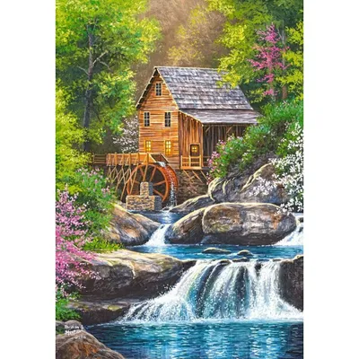 Produktbild von Castorland Spring Mill, 1000 Stück(e), Kunst, 9 Jahr(e)