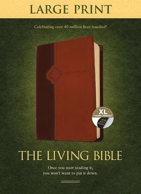 Obrázek produktu pro The Living Bible Large Print Edition, Tutone