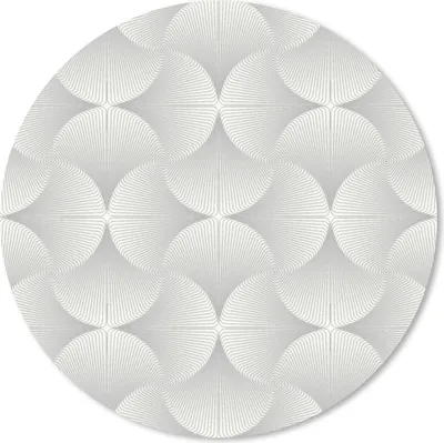 Produktbild von MuchoWow® Mauspad Mousepad Muster - Silber - Retro 20x20 cm - Mousepads - Maus Mat - Pad - Mausunterlage - Schreibtischmatte