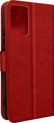 Produktbild von Avizar, Kunstleder-Klappetui mit Standfunktion für Xiaomi Redmi Note 12 5G / Poco X5 Pro, Rot