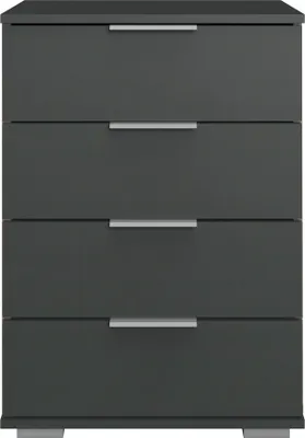 Image de Nachtkommode >Easy Plus< (BxHxT: 52x74x38 cm) in graphit - 52x74x38cm (BxHxT)
