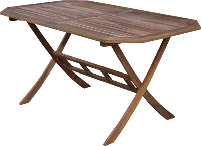 Produktbild von Tisch aus Akazienholz, massiv und geölt, Modell FD-37306-40