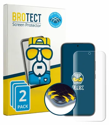 Produktbild von 2x BROTECT Fullscreen Schutzfolie für Honor 600 Pro Displayschutz Folie Fullcover Klar Transparent
