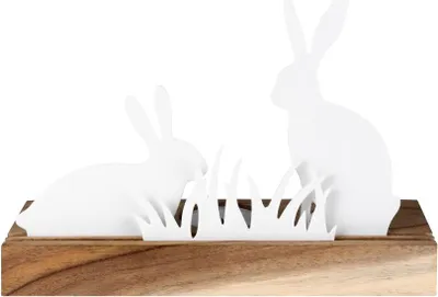 Produktbild von Räder Ostern Lichtobjekt Hasen 20x7x14cm