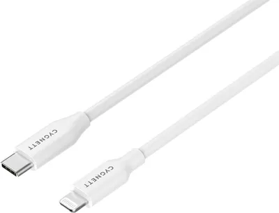Obrázek produktu pro Cygnett CY4668PCCCL, 1 m, Lightning, USB C, Samec, Samec, Šedá, Bílá