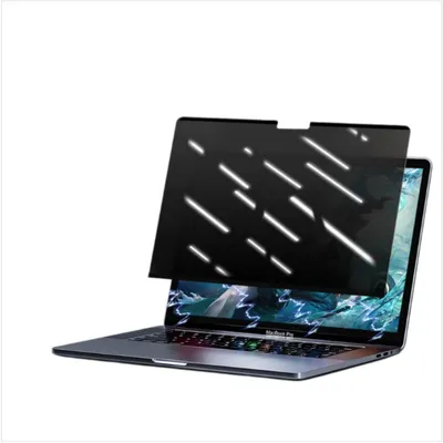 Productafbeelding van INF Magnetisch privacyfilter voor 14 inch 16:9 laptop - transparant PET met blauwlichtfilter, kras- en anti-vingerafdruk, eenvoudige magnetische montage