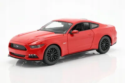 Produktbild von Maisto Ford Mustang GT 2015 Modellauto Rot 1:18