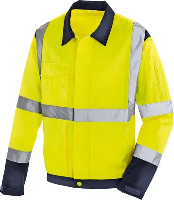 Produktbild von BIG Arbeitsschutz teXXor® Warnschutz-Jacke DAVENPORT leuchtgelb/navy 4116