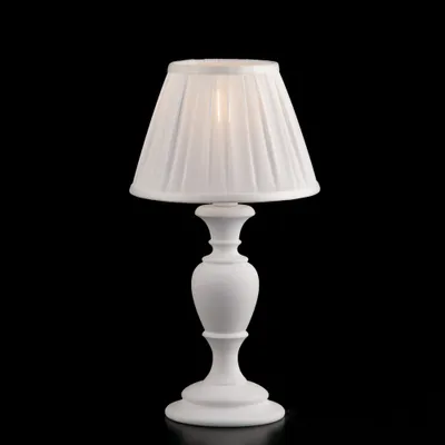 Zdjęcie produktu dla Lampa Shabby Chic Fiorenza White 1 Light E14