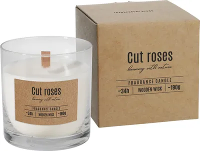 Obrázek produktu pro Scented candle in a glass jar Dr. Knot Red Roses