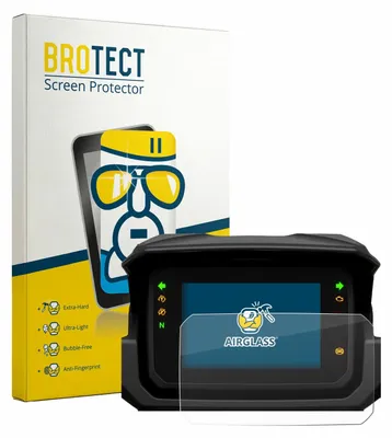 Produktbild von BROTECT Schutzglas für Honda NC750X 2025-2026 5" Schutzfolie Panzer Folie Glas Display Schutz klar