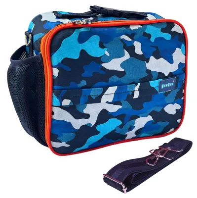 Obrázek produktu pro Yumbox, chladicí taška na oběd, modrá, voděodolná, praktická, lehká