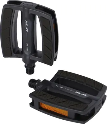 Zdjęcie produktu dla Pedały płaskie XLC PD-C60 Comfort, czarne/czarne (1 para)