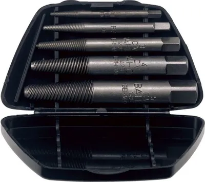 Zdjęcie produktu dla Bahco 1435/5, Zestaw do usuwania śrub, 110 g, 5 szt.