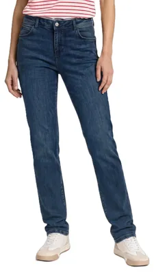 Obrázok produktu pre TOM TAILOR dámske džínsy Alexa Straight, model 1008119, farba 10282 - tmavá denimová farba, veľkosť 30