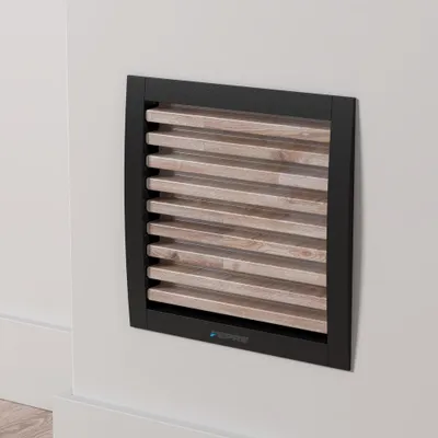 Image de Grilles d'aeration aluminium vernis, L.17 x l.17 cm