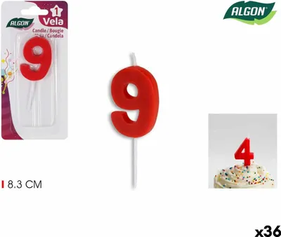 Obrázek produktu pro Sada svíček Algon (36 kusů)