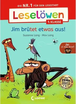 Produktbild von Leselöwen 1. Klasse - Jim ist mies drauf - Jim brütet etwas aus!