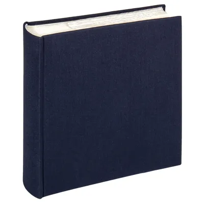 Produktbild von Walther, ME-510-U, Memo-Album Cloth dunkelblau, 200 F. 10X15