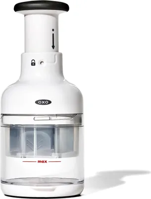 Immagine prodotto di OXO - Good Grips - Tritatutto - Tritatutto manuale con lama in acciaio inox