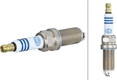 Produktbild von HELLA 8EH 188 706-581 - OE 4 159 13 03 Zündkerze für C-Klasse (W203), C-Klasse (CL203), C-Klasse (S203), CLK (C209), CLK (A209), CLS (C219), E-Klasse (W211), E-Klasse (S211), S-Klasse (W220), S-Klasse (C215), SL (R230), SLK (R171), SLR (R199)