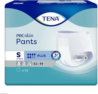 Produktbild von TENA Pants PROskin Plus,S(4x14Stk),