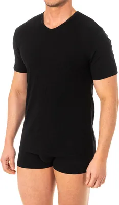Immagine prodotto di T-shirt Abanderado da uomo a maniche corte con scollo a V A040X