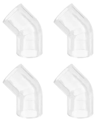 4er-Pack 45° Winkelverbinder 14 mm ID PC für Wasserkühlung