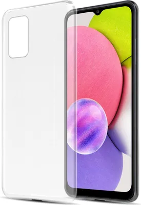 Immagine prodotto di Cadorabo cover per Samsung Galaxy A03s cover protettiva in trasparente cover protettiva TPU silicone cover custodia