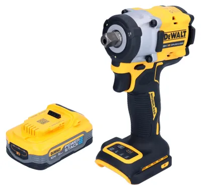 Produktbild von DeWalt DCF 922 N Akku Schlagschrauber 18 V 406 Nm 1/2" Brushless + 1x Powerstack Akku 5,0 Ah - ohne Ladegerät