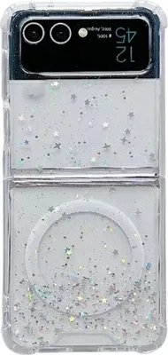 Produktbild von König Design Hülle kompatibel mit Samsung Galaxy Z Flip5 Kunststoff Soft Handyhülle - Handy Case Weiß