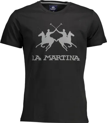 Immagine prodotto di LA MARTINA T-shirt uomo tessile nero SF12208 - Taglia: L