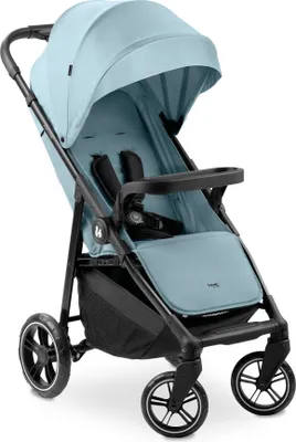 Produktbild von Kočárek Hauck Shop N Care, skládací kočárek do 25 kg s funkcí polohování do lehu, držákem na pití a zásobníkem na svačinu, Dusty Blue