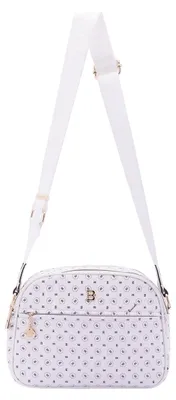 Imagen del producto de Bolso Bandolera Mujer Ecopiel con Cremallera y Marrón Nero E Marrone UNICA 19x26x9 cm 4157-BLACK_BROWN